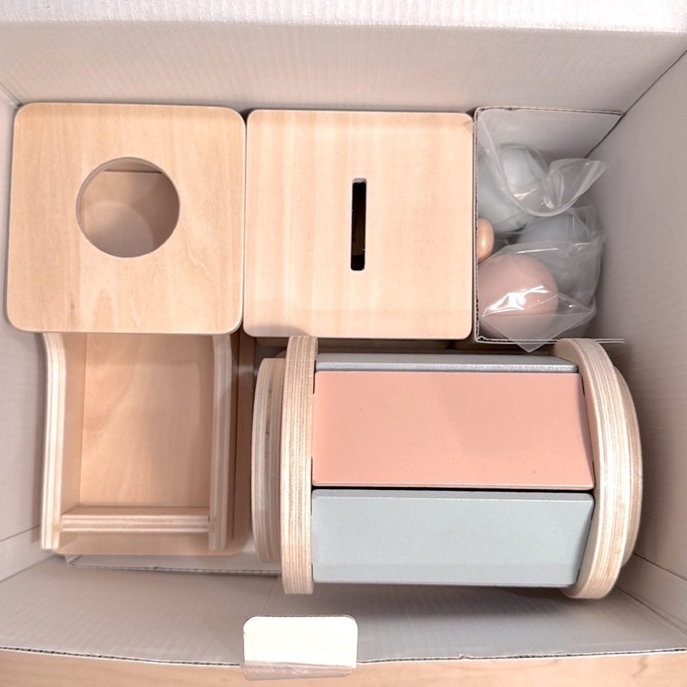 Montessori Wooden Toy Set - 3 Sets of toys to engage any child. New In Box